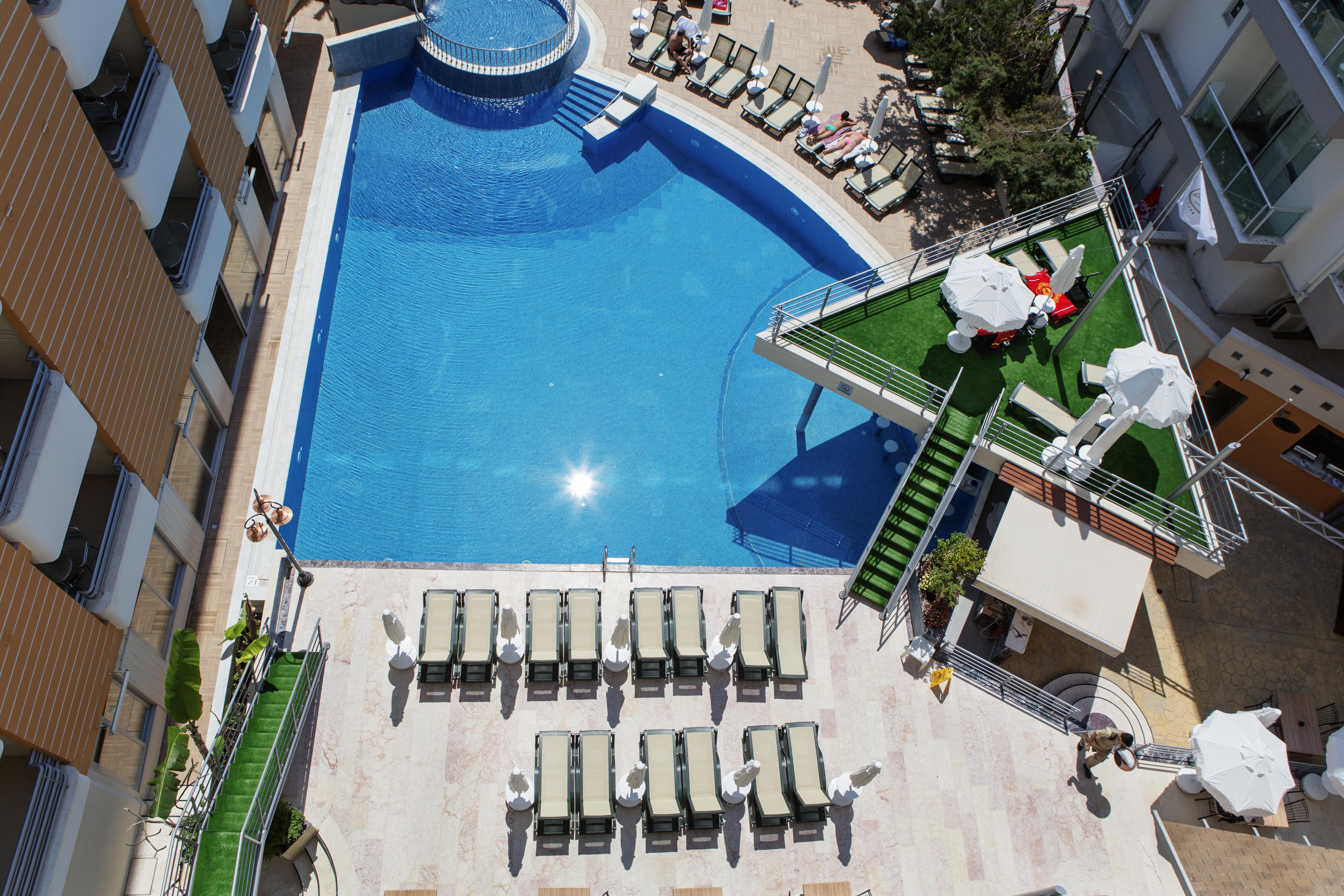 Alaiye Kleopatra Hotel Alanya Exterior foto