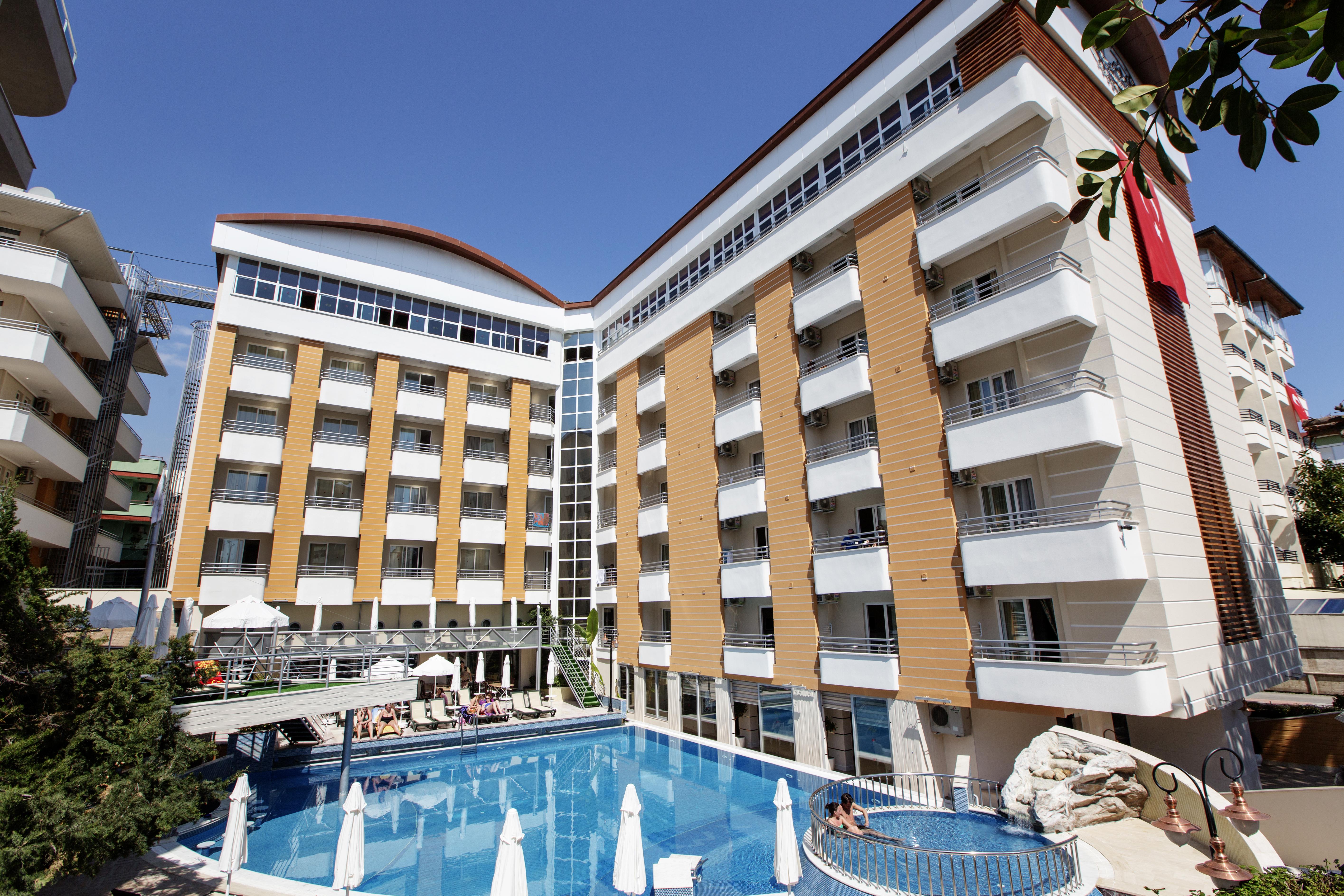 Alaiye Kleopatra Hotel Alanya Exterior foto