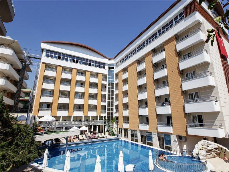 Alaiye Kleopatra Hotel Alanya Exterior foto