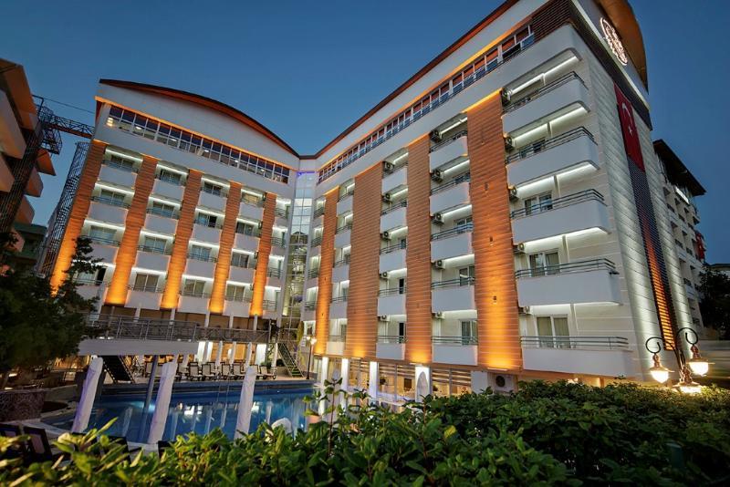 Alaiye Kleopatra Hotel Alanya Exterior foto