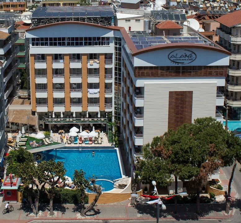 Alaiye Kleopatra Hotel Alanya Exterior foto